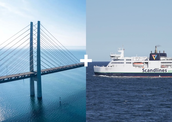 Puttgarden - Rödby mit Öresundbrücke