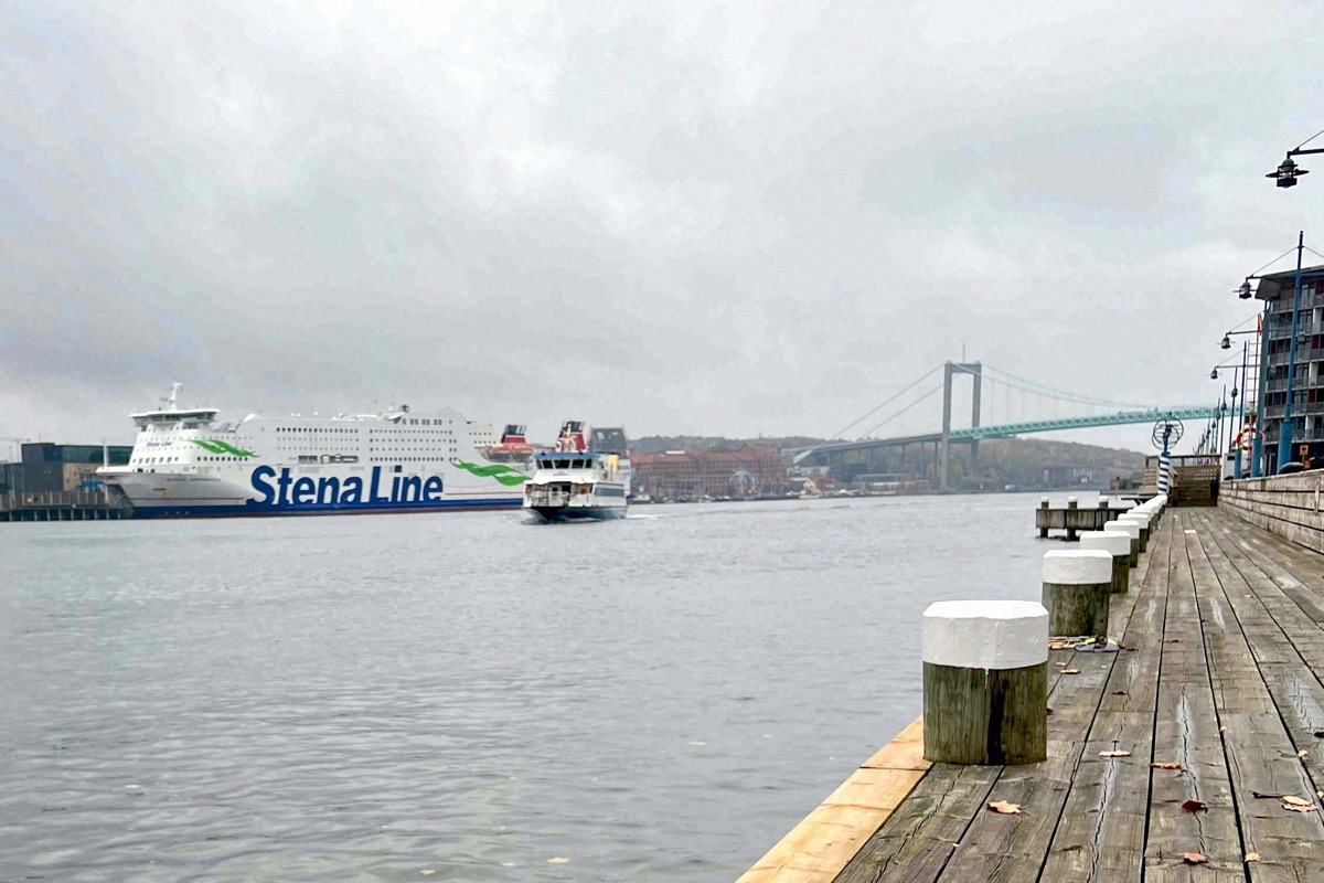 Stena Line-Fähre auf der Ostsee zwischen Kiel und Göteborg
