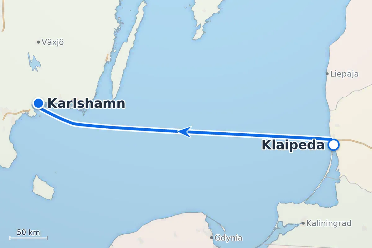 Klaipeda - Karlshamn