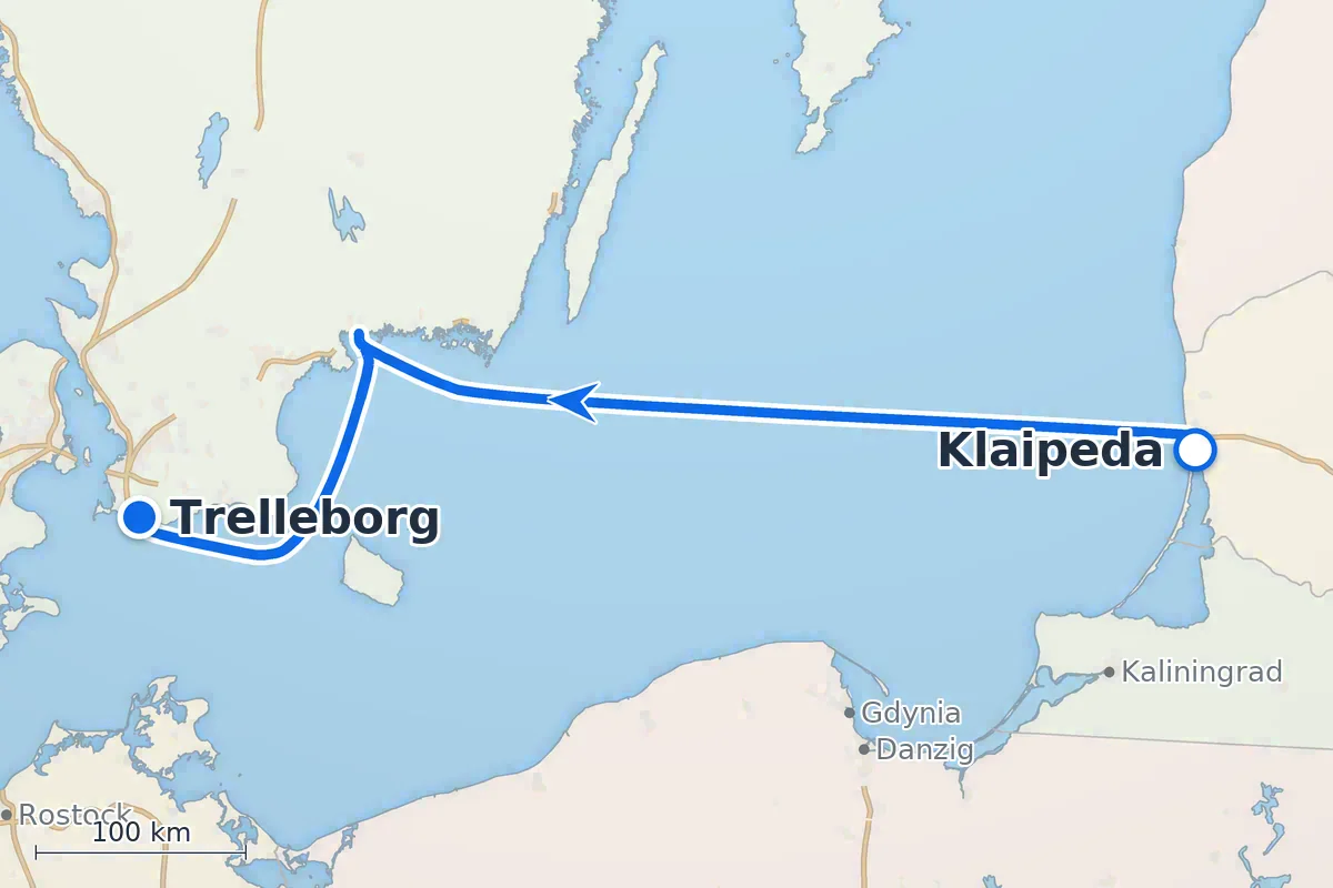 Klaipeda - Trelleborg