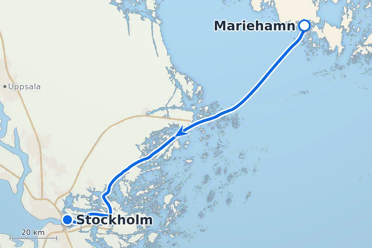 Mariehamn - Stockholm