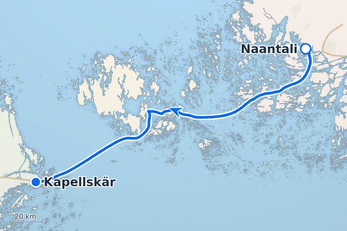 Naantali - Kapellskär