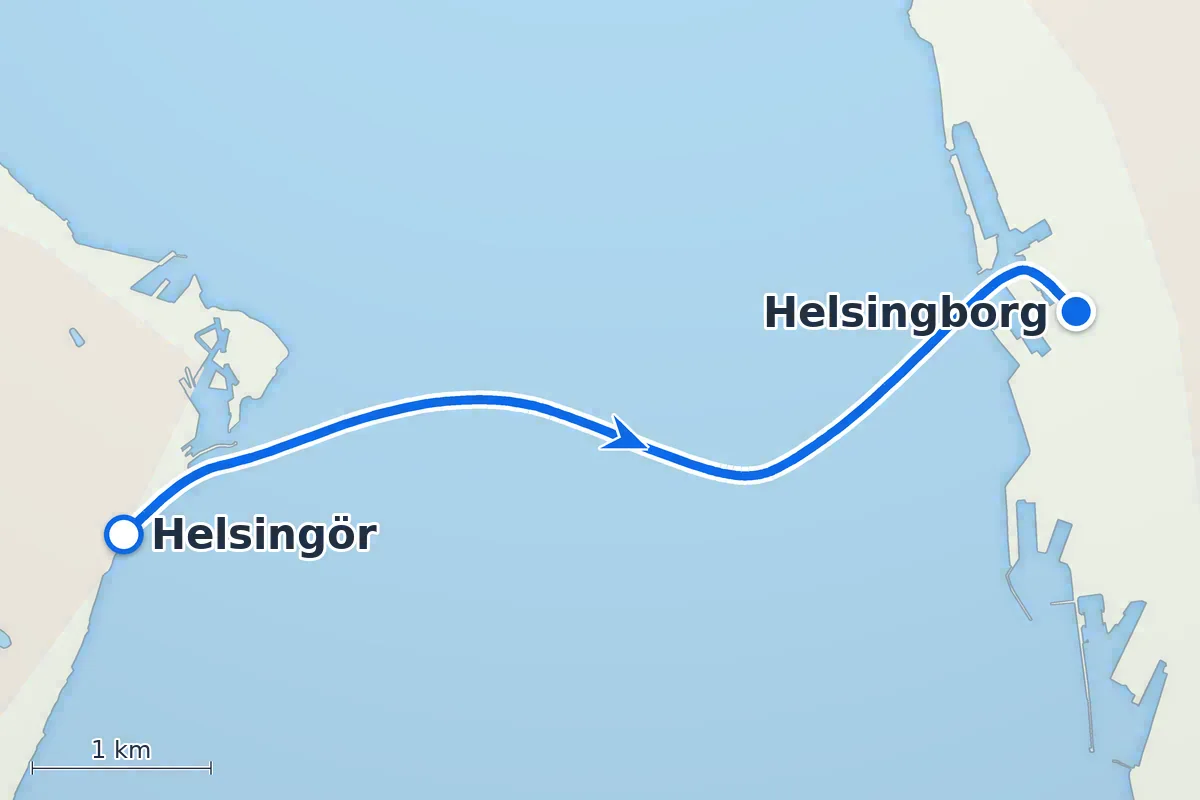 Helsingör - Helsingborg