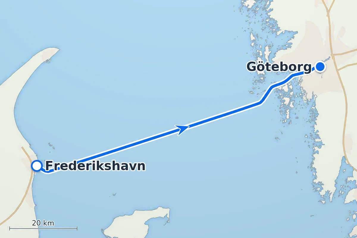 Frederikshavn - Göteborg